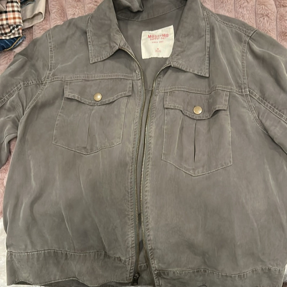 Mossimo green jacket size M